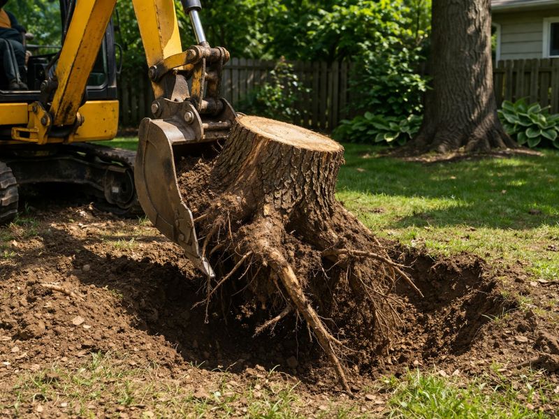 Tree Stump Removal in Prince Georges County, MD